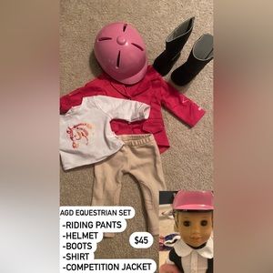 AGD horse back gear, and set!